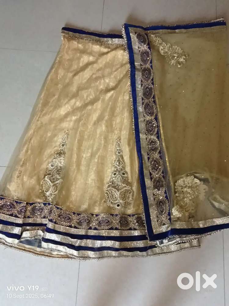 Lenhga blue colour