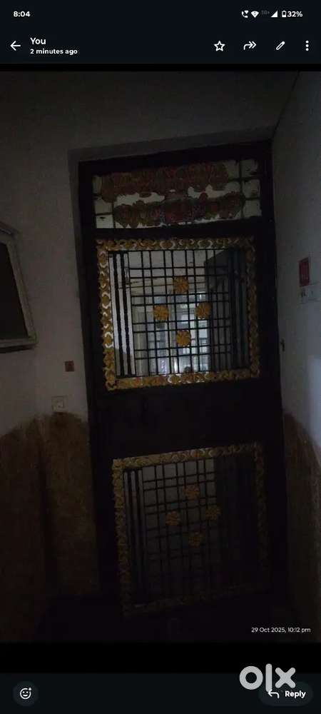 3BKH flat available available 1 room with semi furnished