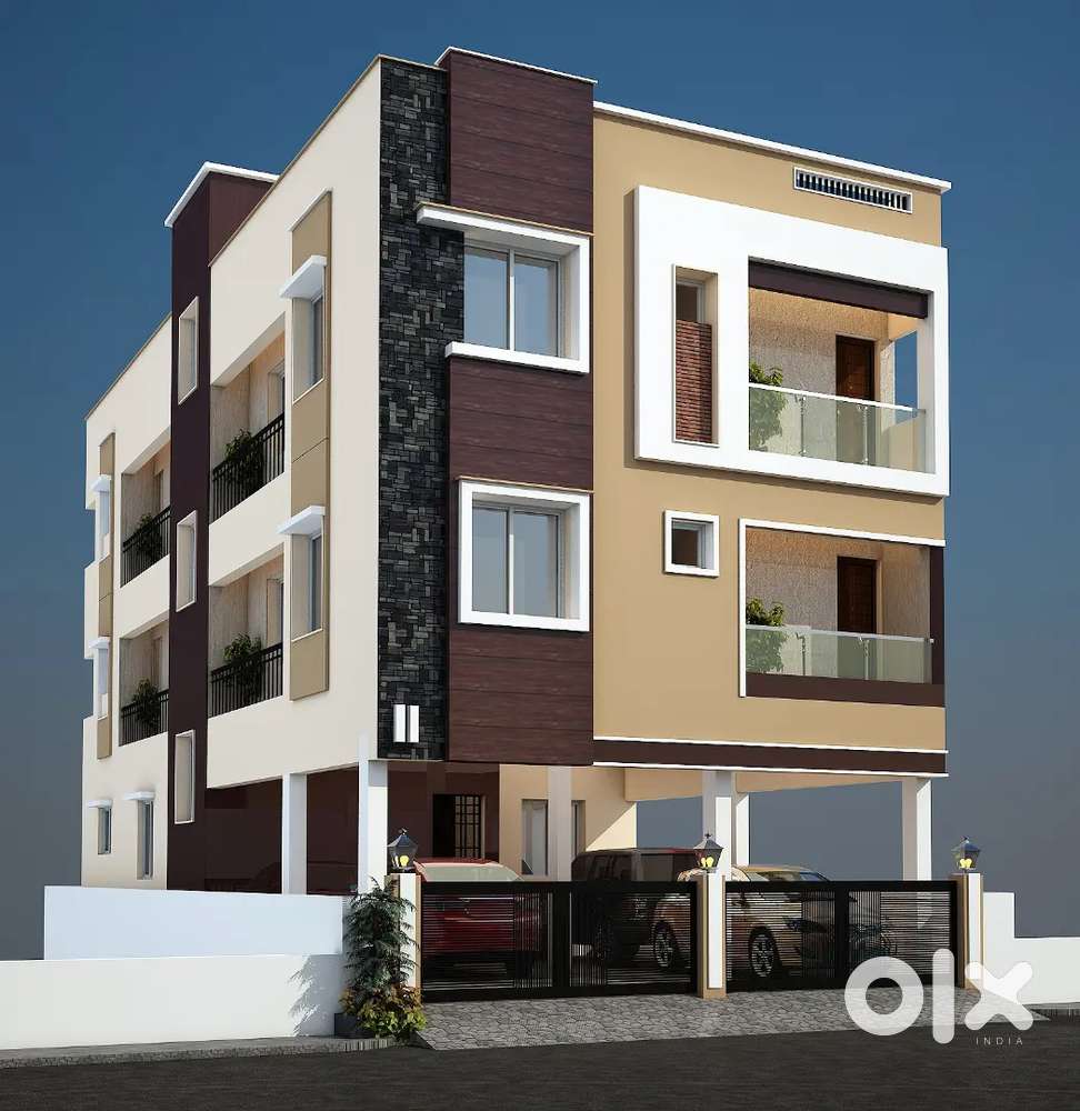 4 semi furnished 2bhk for Rent in Sri Ramsamaj nagar Near Veltech