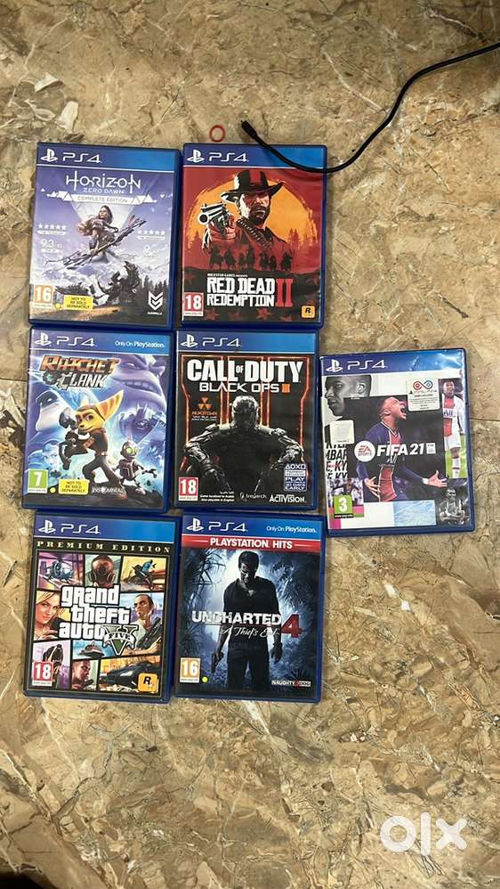 Ps4 games discs