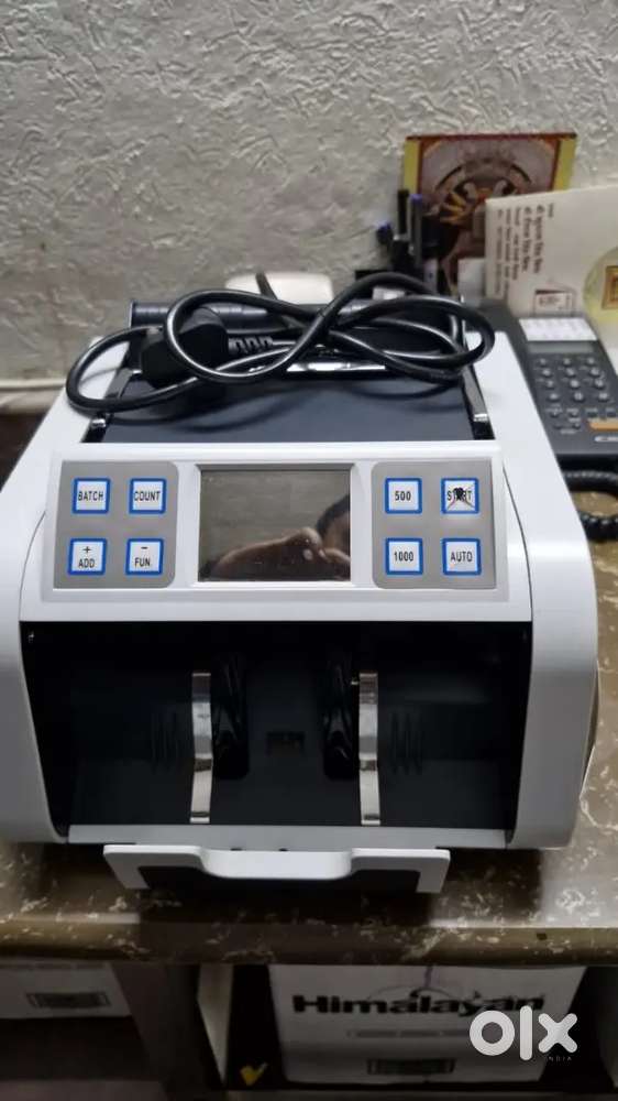 Note counting machine for sale good condition