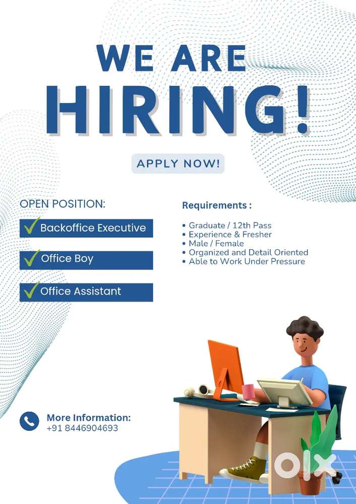 Office Assistant and Back Office