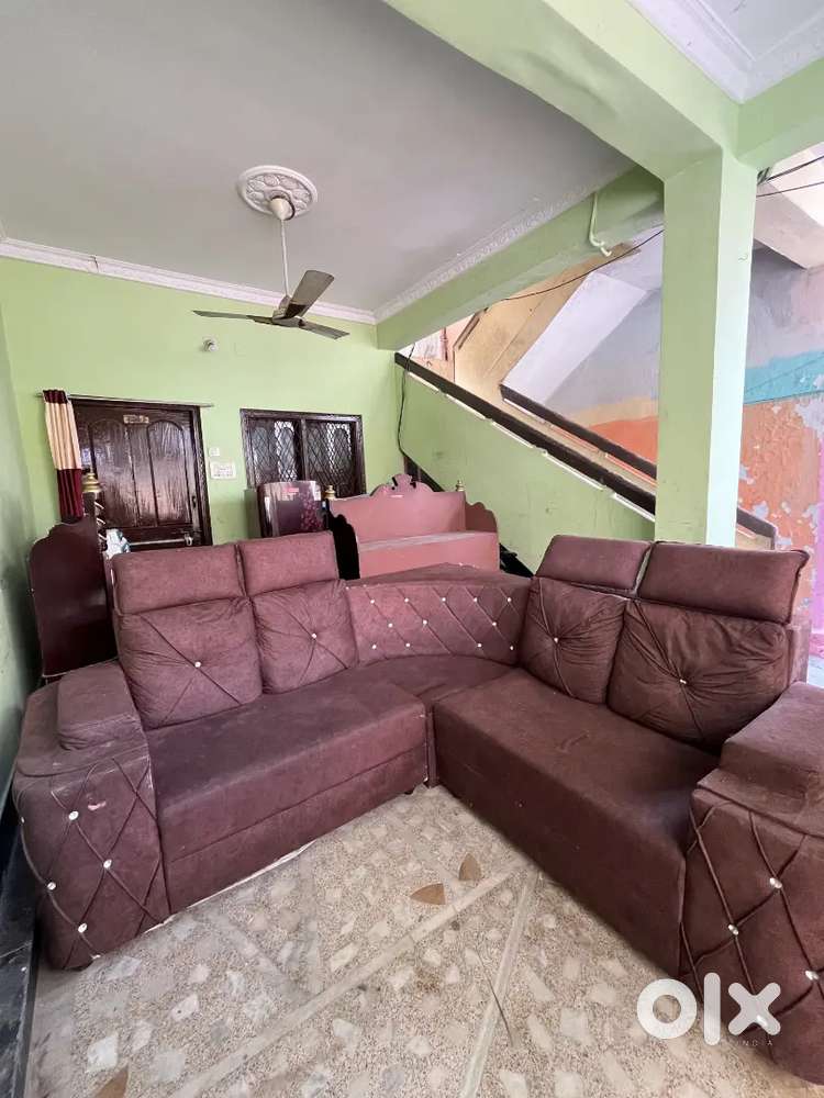 L shape sofa