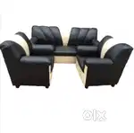 New Rexin sofa set