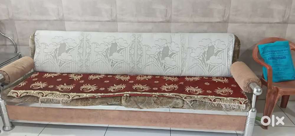 Stanley steel sofa