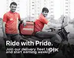 Zomato delivery person job work In your free time