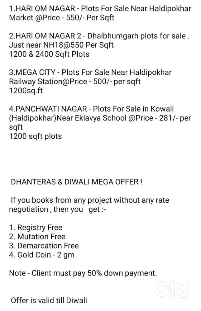 CNT FREE PLOTS