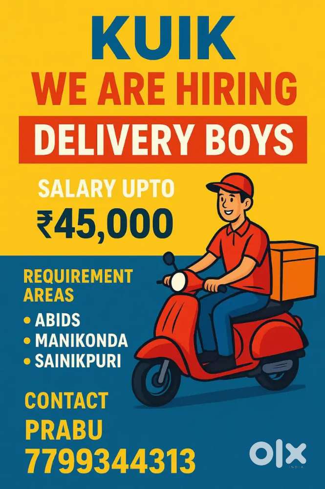 Delivery boy's