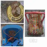 All 3 items (Kids carrycot, walker and swing)