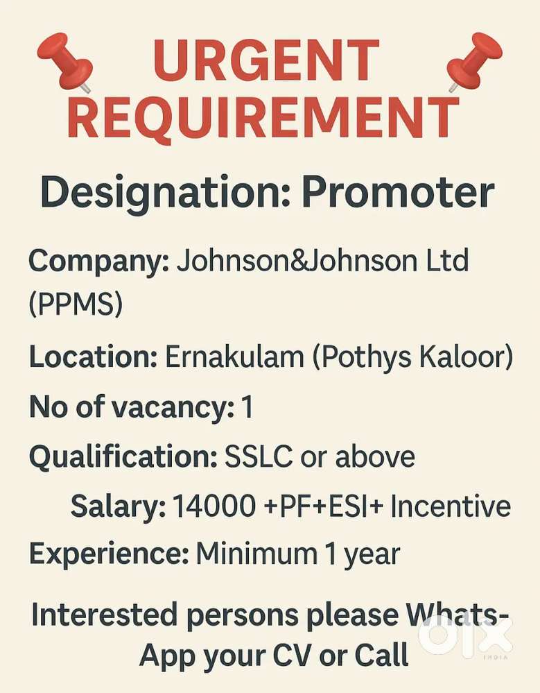 PROMOTER JOHNSONN AND JOHNSON POTHYS