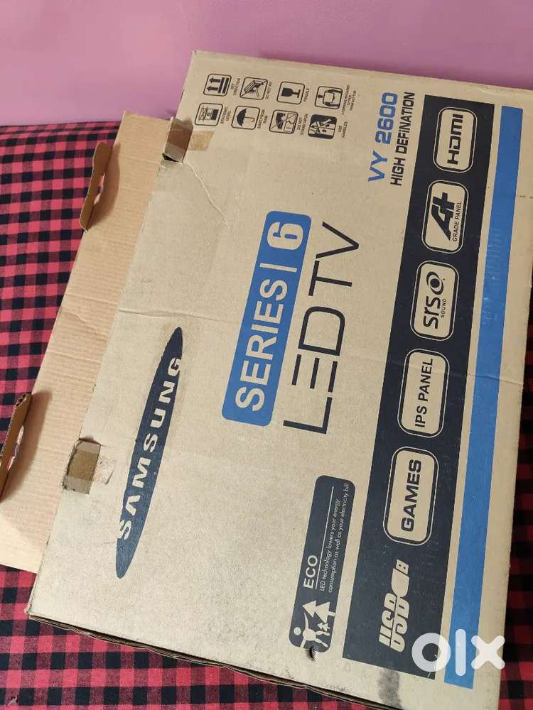 Samsung 24 LED TV IPS Panel - New like condition barely used