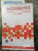 RD sharma volume 2 clas 12th
