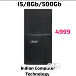 Tower Desktop. i5 Processor/Gigabyte Motherboard/8Gb Ram/500GB HDd