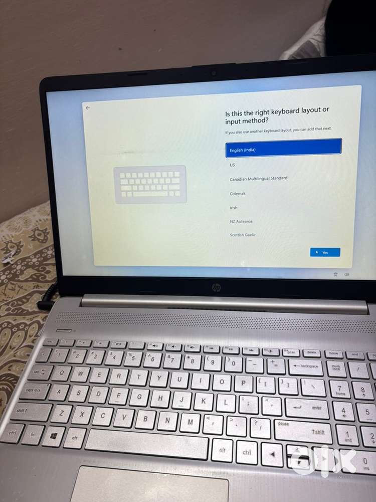 Hp laptop i3