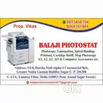 Photocopy. Shop operator