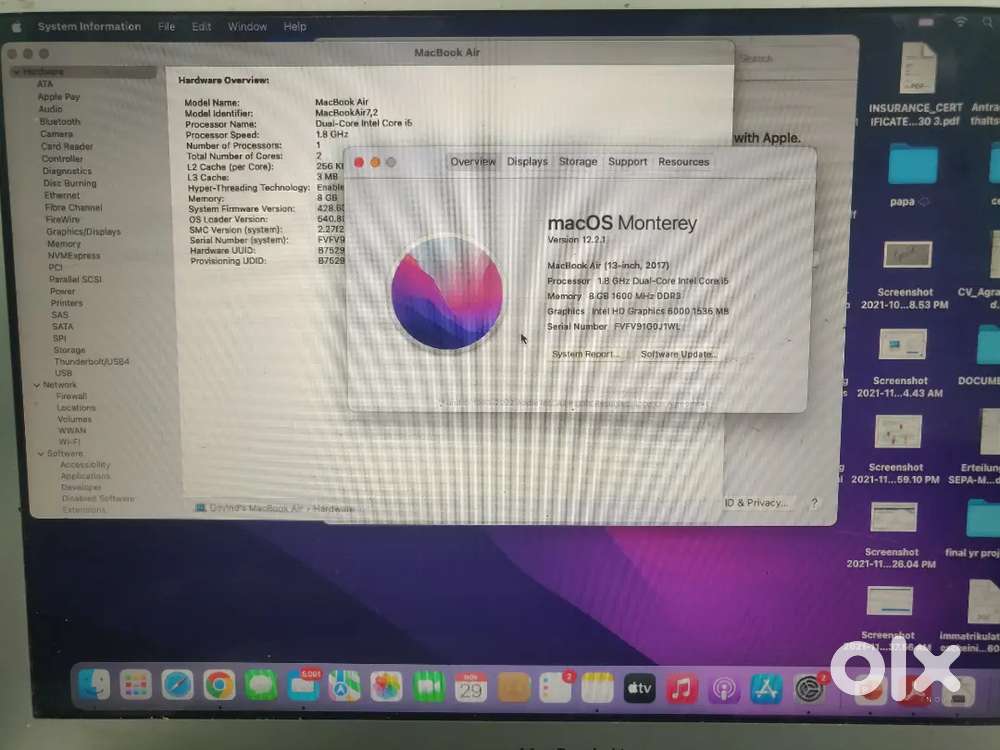 MacBook Air (13inch 2017)