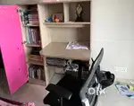 Study table with revolving chair