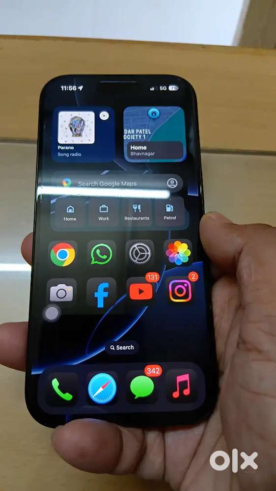 Iphone 16 pro 128 gb indian unit scatchless condition