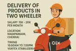 Delivery of products within  Chennai