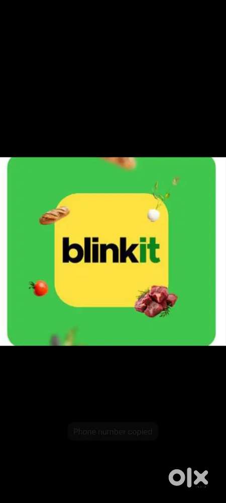 Hiring for delhi blinkit delivery boy job