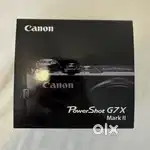Canon PowerShot G7 X Mark II 20.1MP Compact Camera - Black used