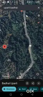 11.5 marle jameen at uparli badhal with good front for shops and house