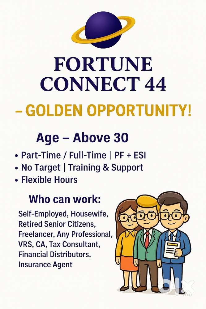 PART-TIME / FULL-TIME JOB – Any Profession Can Apply – 25+