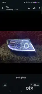 Safari storme led projector headlights with drl and matrix indicators