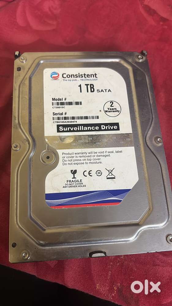 1TB hard drive
