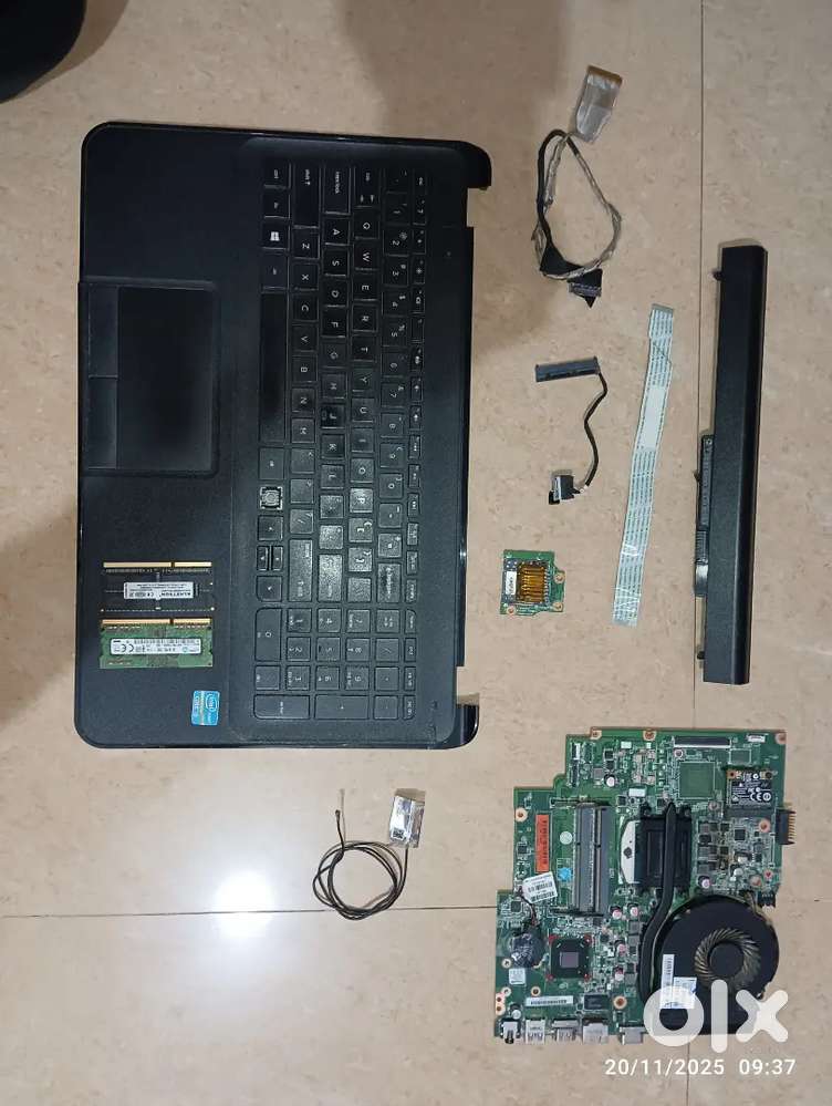 HP G2 250 Laptop Components DDR3 RAM  Motherboard  CPU  Battery