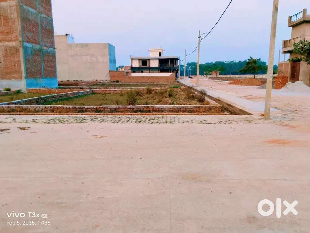 Sultanpur road se 200 mitar pr gosaiganj me nagar panchayat approved