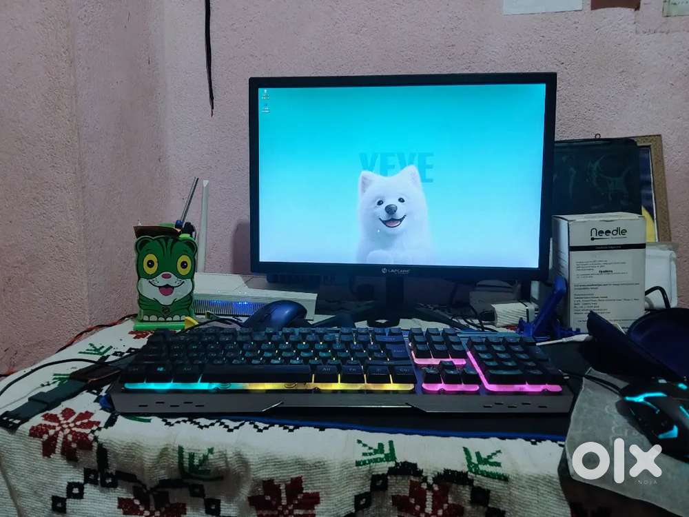 Full PC Combo i3  16GB RAM  SSD+HDD  19 Monitor  Win 11 Pro