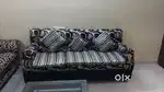 TWO SETS (5 SEATER & 4 SEATER) LUXURY SOFA SETS AND CENTER TABLE