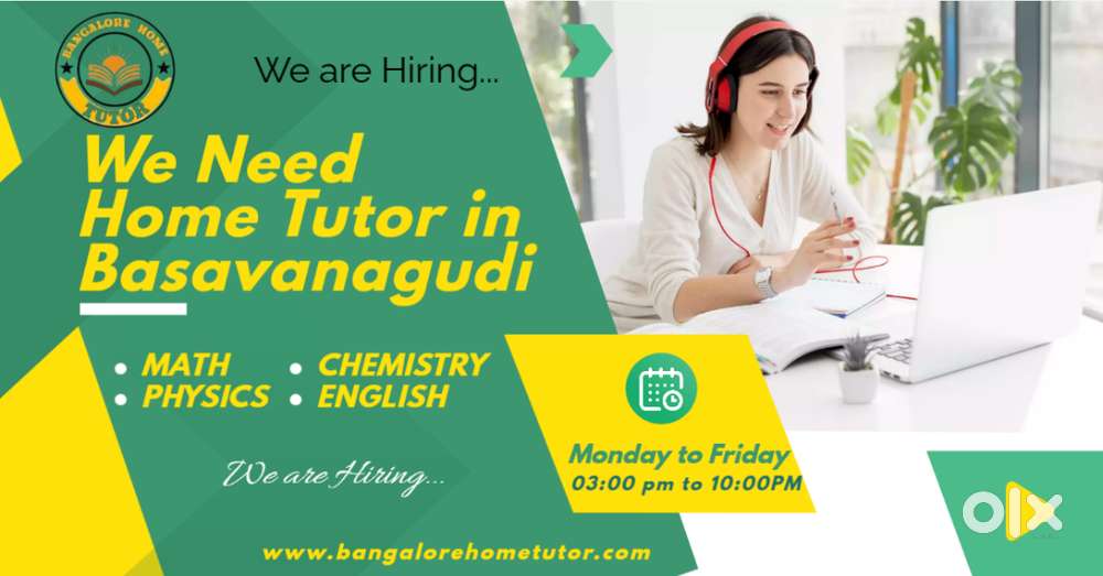 Need Tutors for Junior Classes