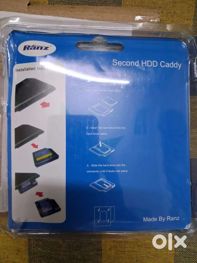 CD/DVD to SSD case for laptop