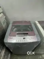LG washing machine fully automatic top load with warranty and good con