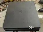 PS4 (along with 5 cd's)+ hard drive+ two remotes and cables