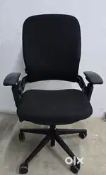 Steelcase leap v2 Office Chair for sale in Black and Silver