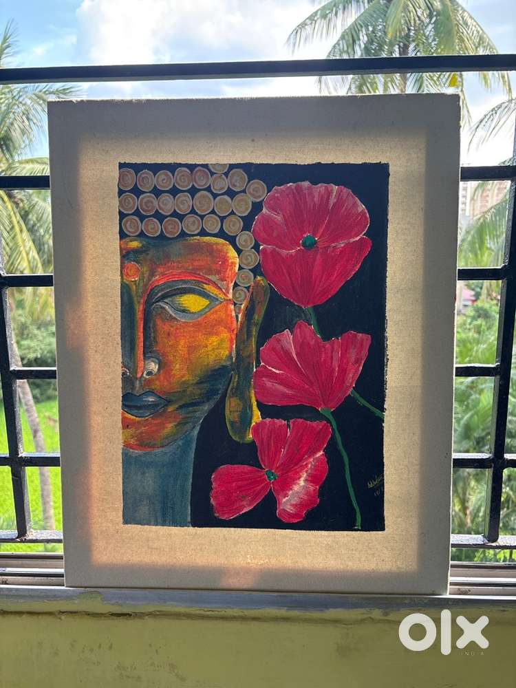 The Castle Decor Lord Buddha Wall Painting