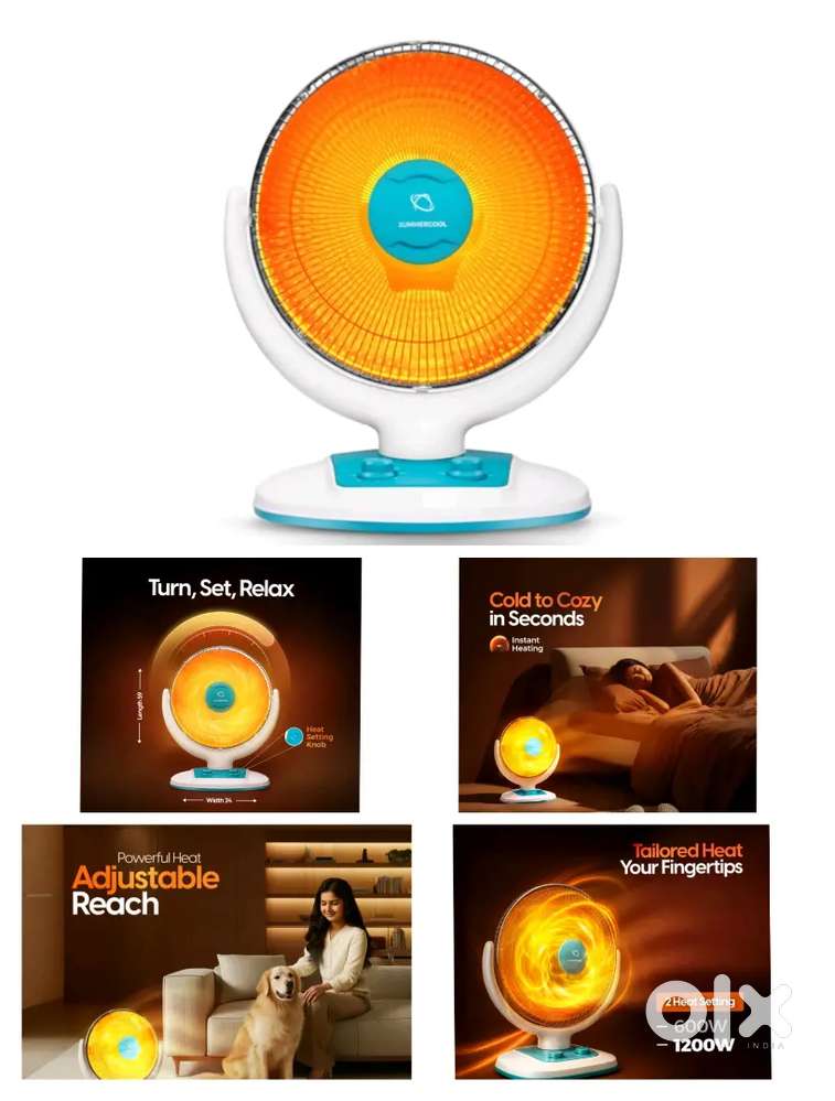 Sun Heater 1200W/1500W Room Heater