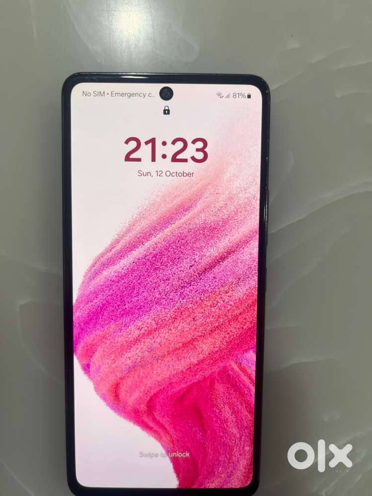 A53 5G 8gb ram 128gb rom