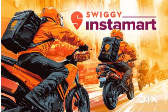 Swiggy Instamart Delivery Boy Kochi Kakkanad ₹35K–₹45K + Bonus  Bike
