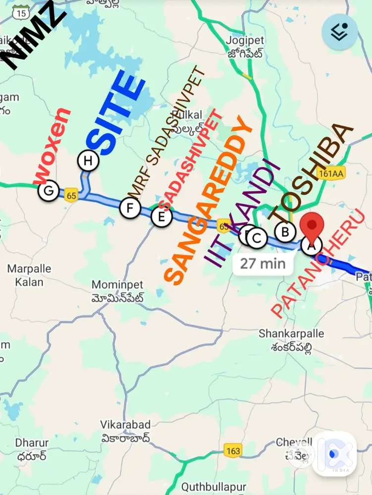 Cheapest Main Road Plots For Sale @ Munipally Sadashivpet SANGAREDDY