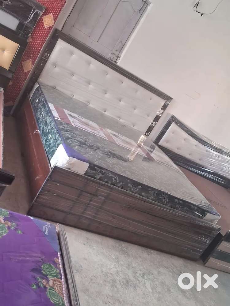 Brand new luxury king size with storage wooden bed in wholesale price