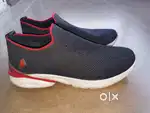 Xlerate Black & Red Slip-On Sports Shoes – Size 9