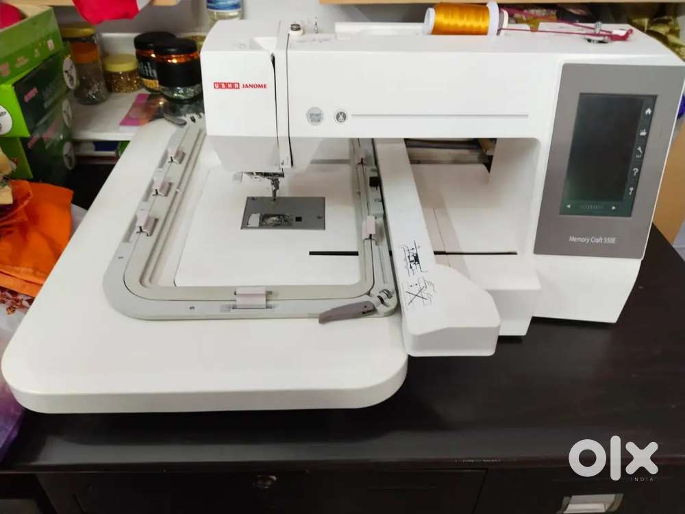 Usha 550E janome Computer embroidery machine