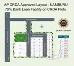 CRDA Approved Plots at Namburu, Just Minutes from NH-16