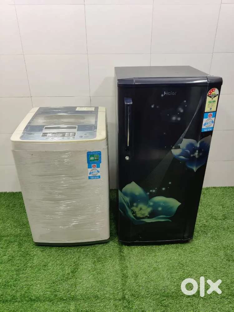 ::: Haier latest and LG latest model of fridge & washing machine -_)/