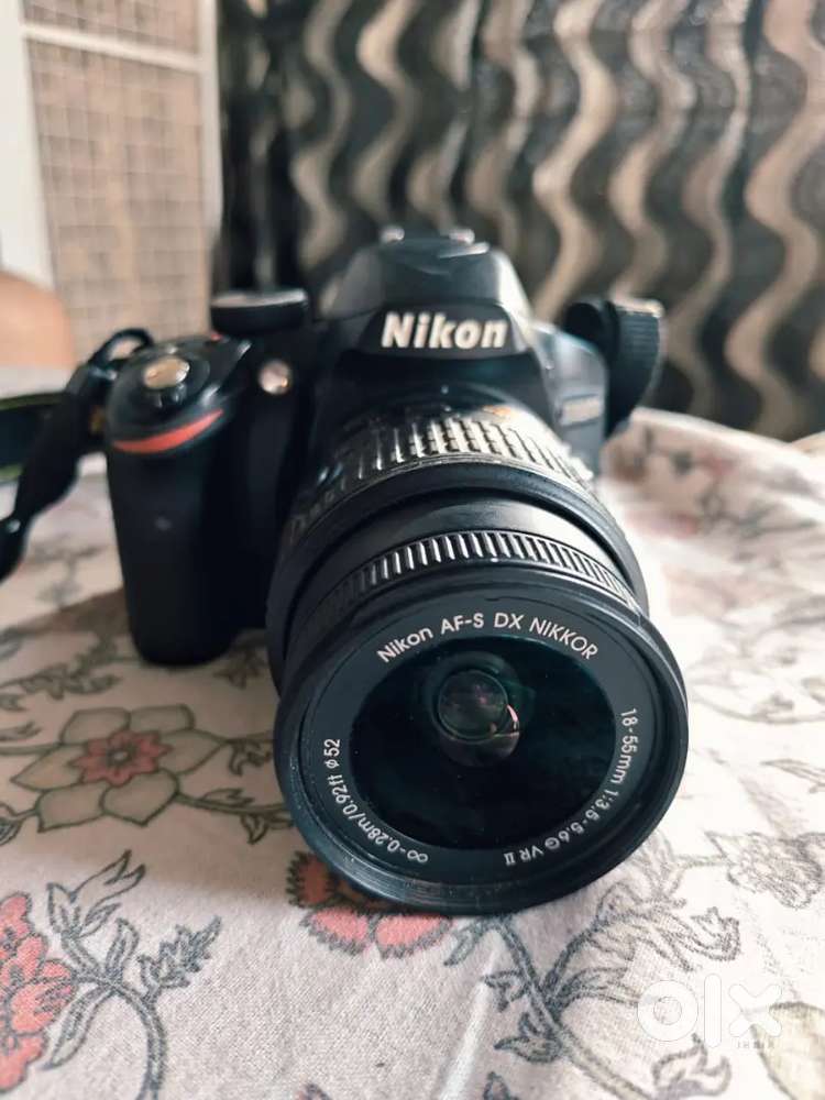 Nikon D3200 with 18-55 lens