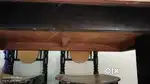Wooden dining table